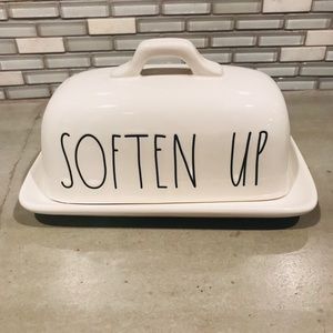 Rae Dunn “SOFTEN UP” Butter Dish
